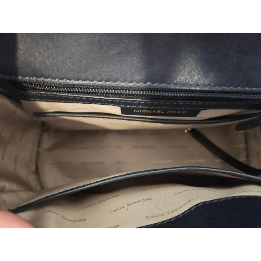 Michael Kors Women's Navy Blue Admiral Handbag - Picture 2 of 5